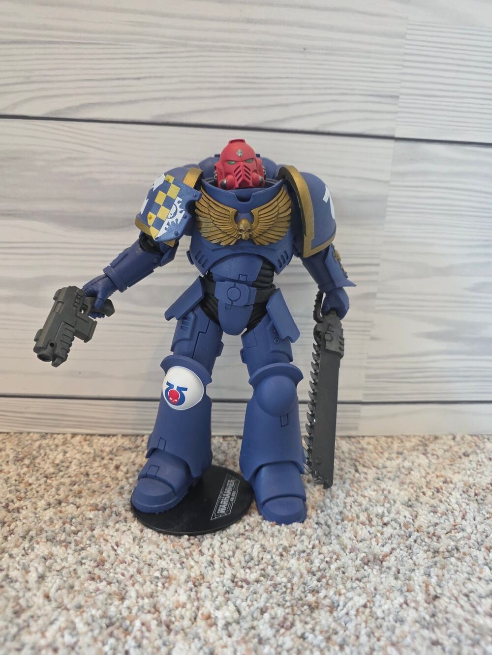 Mcfarlane Warhammer 40k Ultramarines Primaris Assault Intercessor